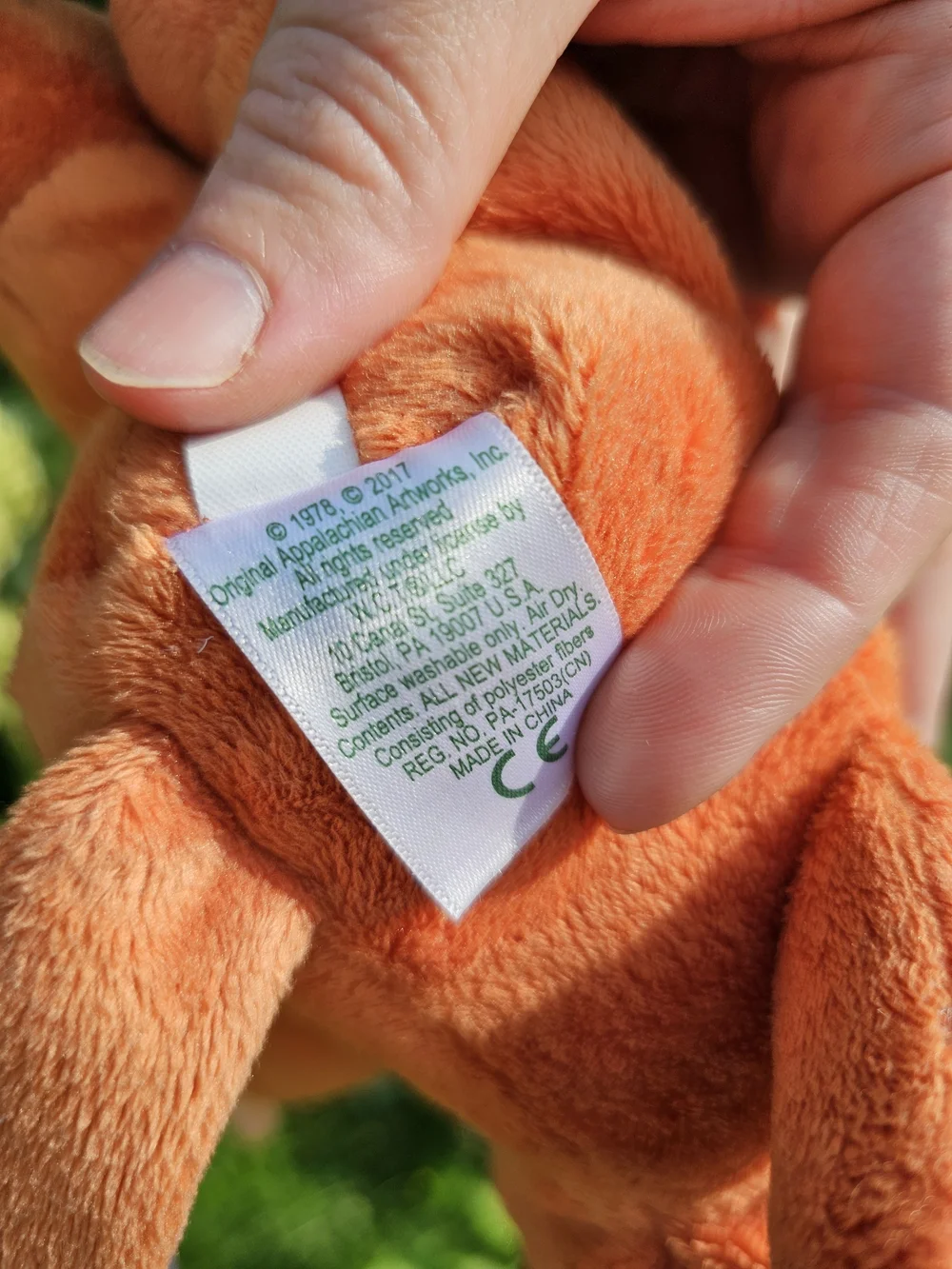 2017 Y2K Cabbage Patch Kids Cuties Plush Fox Costume Edition Nostalgia